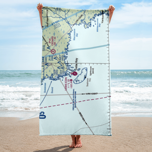 George T Lewis Airport (CDK) VFR Sectional Towel