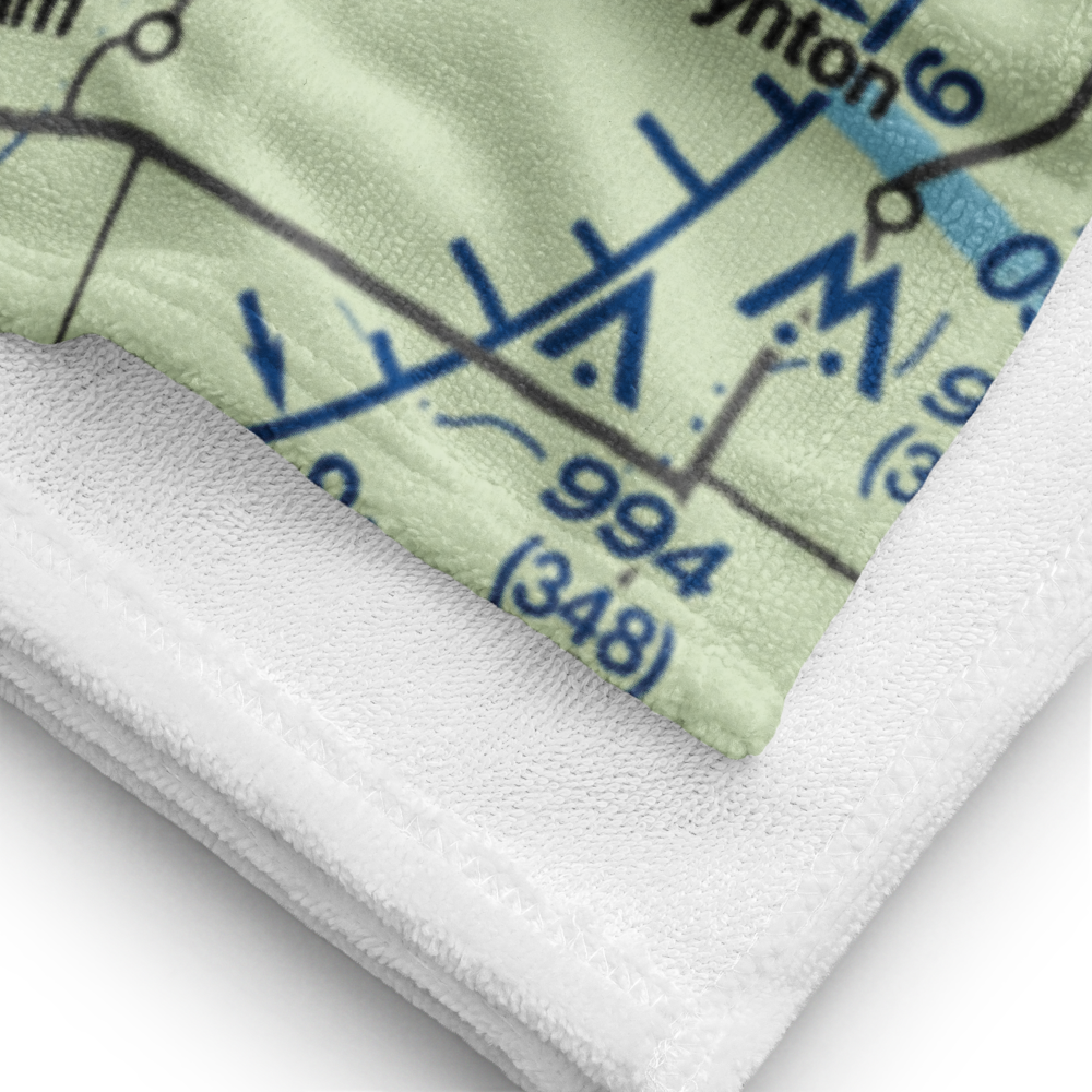 Gerhart Airport (19OK) VFR Sectional Towel 