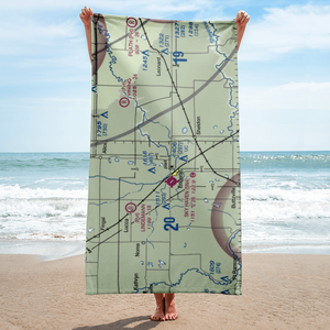 Geske Airfield (ND47) VFR Sectional Towel