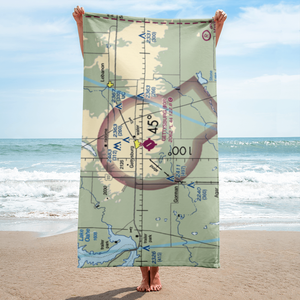 Gettysburg Municipal Airport (0D8) VFR Sectional Towel