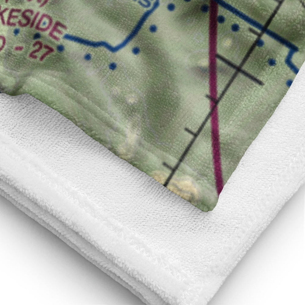 Gila Compressor Station Airport (30AZ) VFR Sectional Towel 