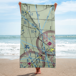 Gilley's Airport (80KS) VFR Sectional Towel