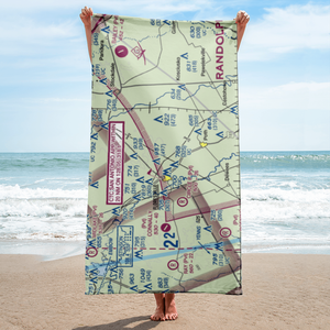 Gillingham Airport (8TE0) VFR Sectional Towel