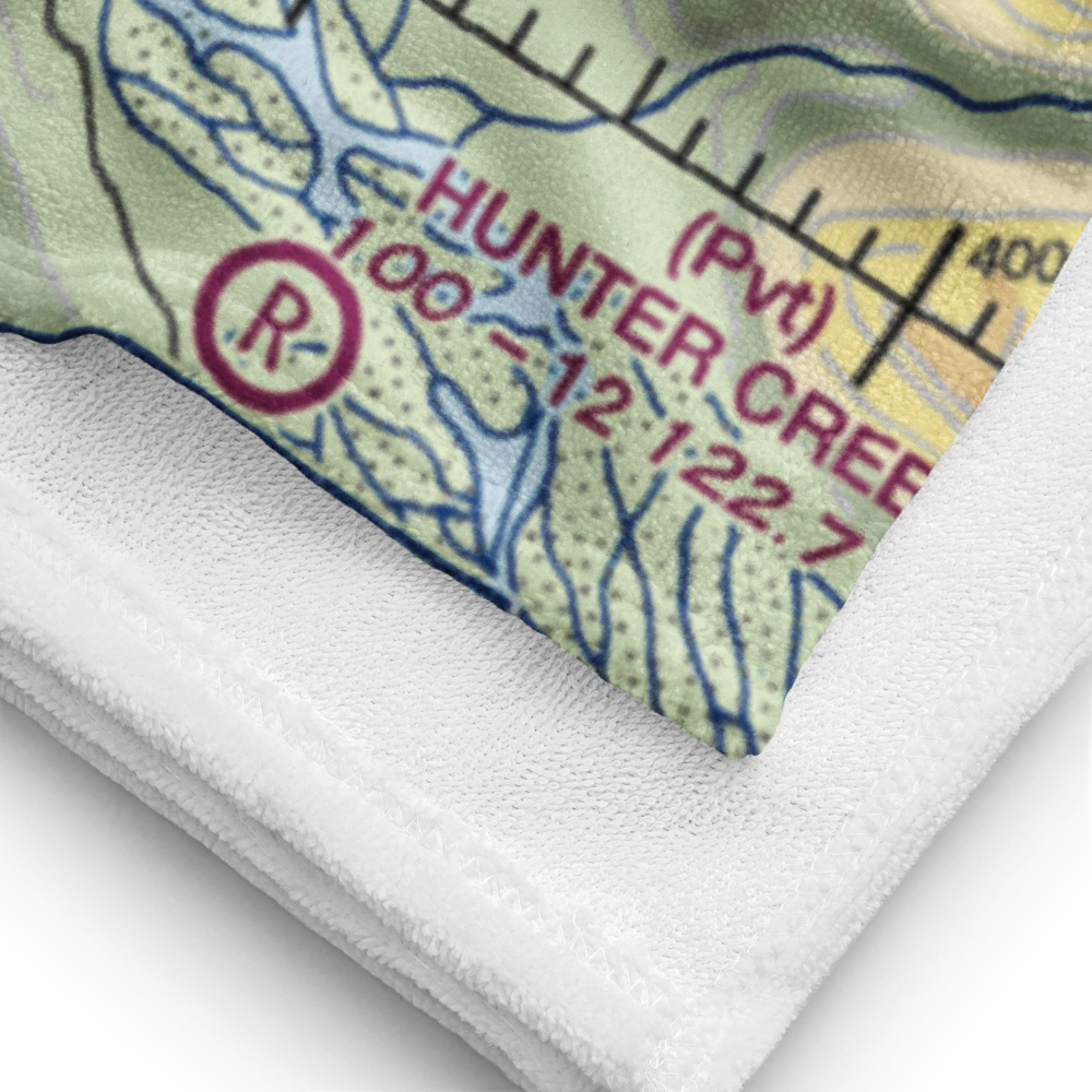 Gilmore Strip (39AK) VFR Sectional Towel 