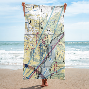 Girdwood Airport (AQY) VFR Sectional Towel