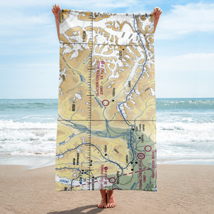 Glacier Creek Airport (KGZ) VFR Sectional Towel