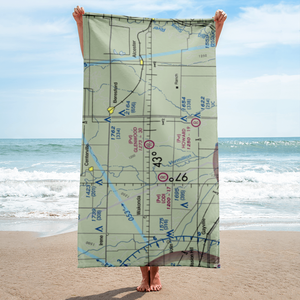 Glenwood Field (SD29) VFR Sectional Towel