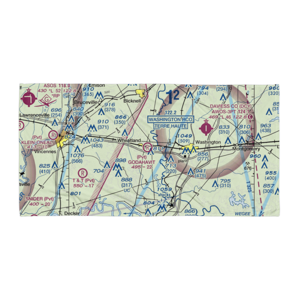 Godahavit Airport (6II8) VFR Sectional Towel 