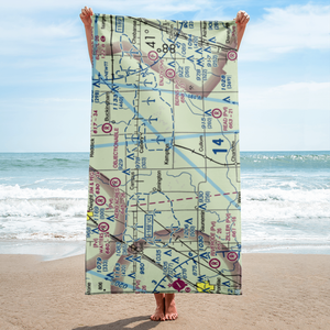 Godbee RLA Restricted Landing Area (47IL) VFR Sectional Towel