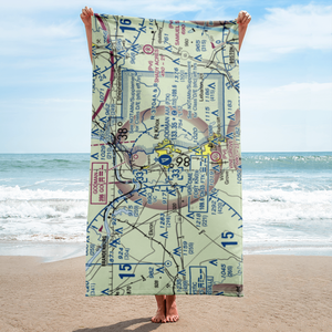 Godman Army Air Field (FTK) VFR Sectional Towel