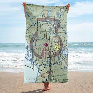 Gogebic Iron County Airport (IWD) VFR Sectional Towel