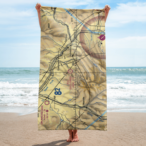 Gold Creek Airport (2MT9) VFR Sectional Towel