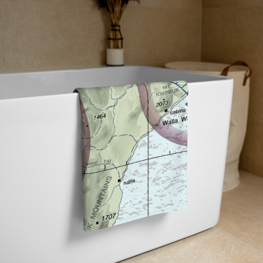 Golovin Airport (GLV) VFR Sectional Towel 