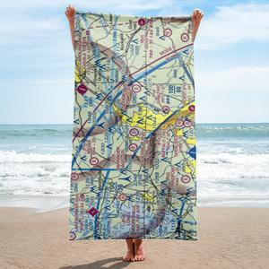 Goodnight's Airport (2NC8) VFR Sectional Towel
