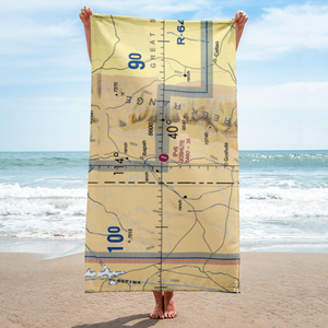 Goshute Airport (UT65) VFR Sectional Towel