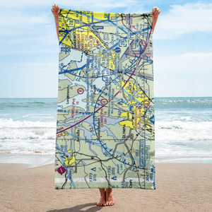 Gower Field (6WA2) VFR Sectional Towel