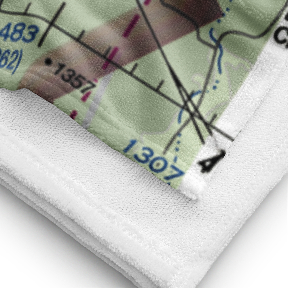 Graham Municipal Airport (RPH) VFR Sectional Towel 