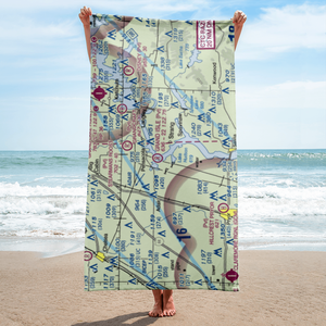 Grand Isle Airport (OK18) VFR Sectional Towel