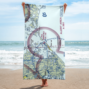 Grand Isle Seaplane Base (GNI) VFR Sectional Towel