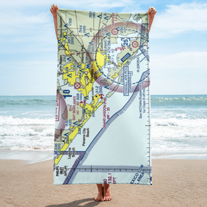 Grand Lagoon Seaplane Base (4FD5) VFR Sectional Towel