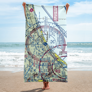 Grand Strand Airport (CRE) VFR Sectional Towel