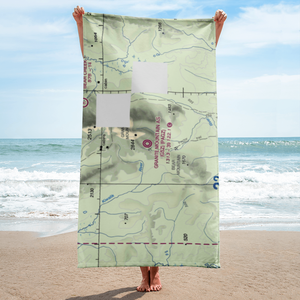 Granite Mountain Air Station (GSZ) VFR Sectional Towel