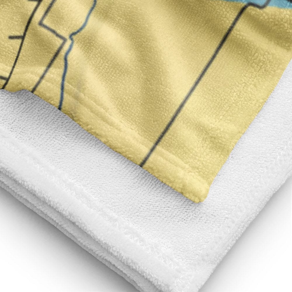 Grant Municipal Airport (GGF) VFR Sectional Towel 