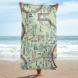 Grass Roots STOLport (9MI5) VFR Sectional Towel