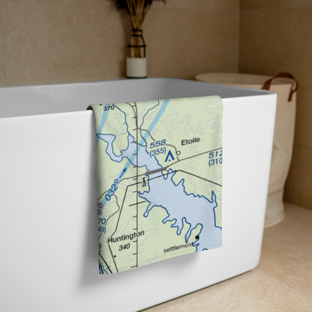 Gravco STOLport (2TA1) VFR Sectional Towel 