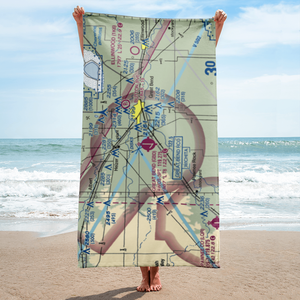 Great Bend Municipal Airport (GBD) VFR Sectional Towel