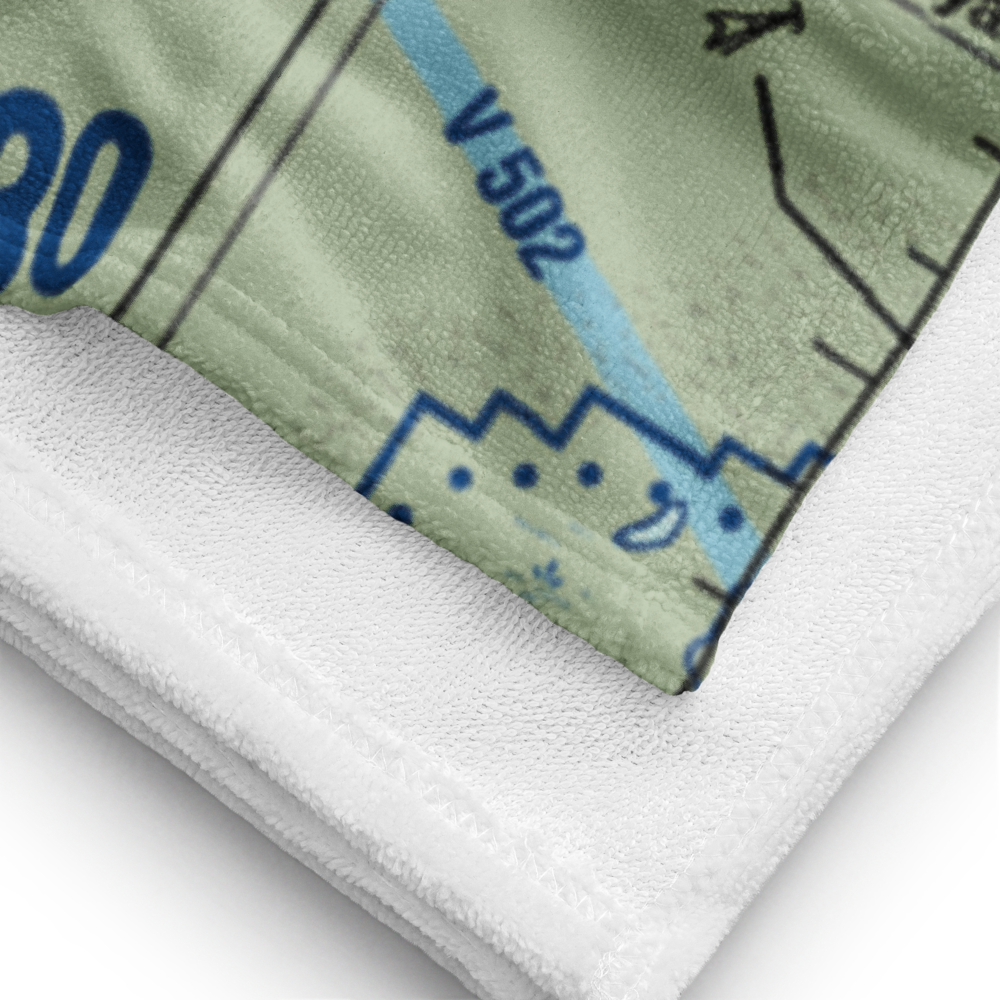 Great Bend Municipal Airport (GBD) VFR Sectional Towel 