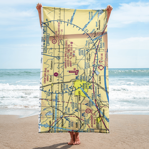 Greeley–Weld County Airport (GXY) VFR Sectional Towel