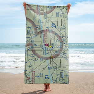 Greenfield Municipal Airport (GFZ) VFR Sectional Towel