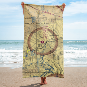 Greenlee County Airport (CFT) VFR Sectional Towel