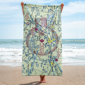 Greenwood County Airport (GRD) VFR Sectional Towel