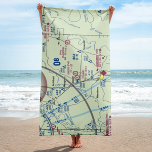 Greg's Flying Service Airport (05LA) VFR Sectional Towel