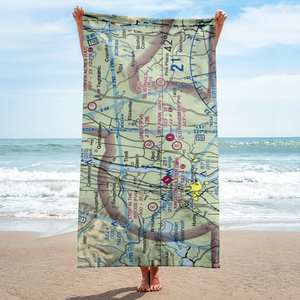 Greig Farm Airport (9NK4) VFR Sectional Towel