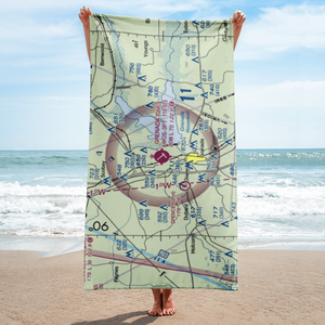 Grenada Municipal Airport (GNF) VFR Sectional Towel