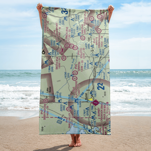 Griffin Airport (12TX) VFR Sectional Towel