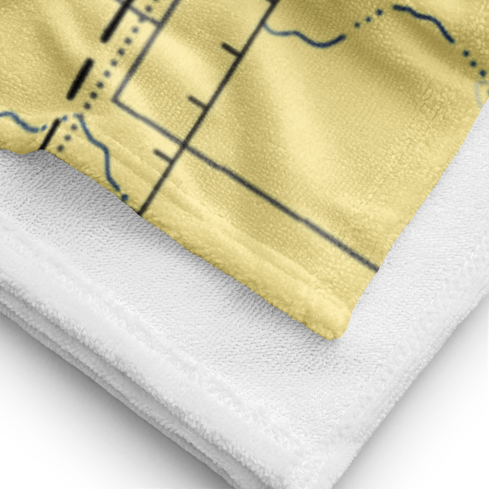 Griffin Field (4CO3) VFR Sectional Towel 