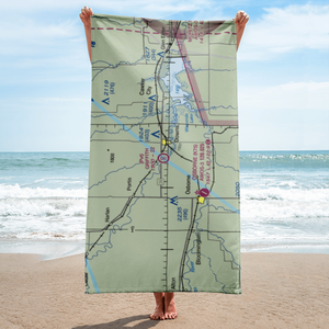 Griffith Field (65KS) VFR Sectional Towel