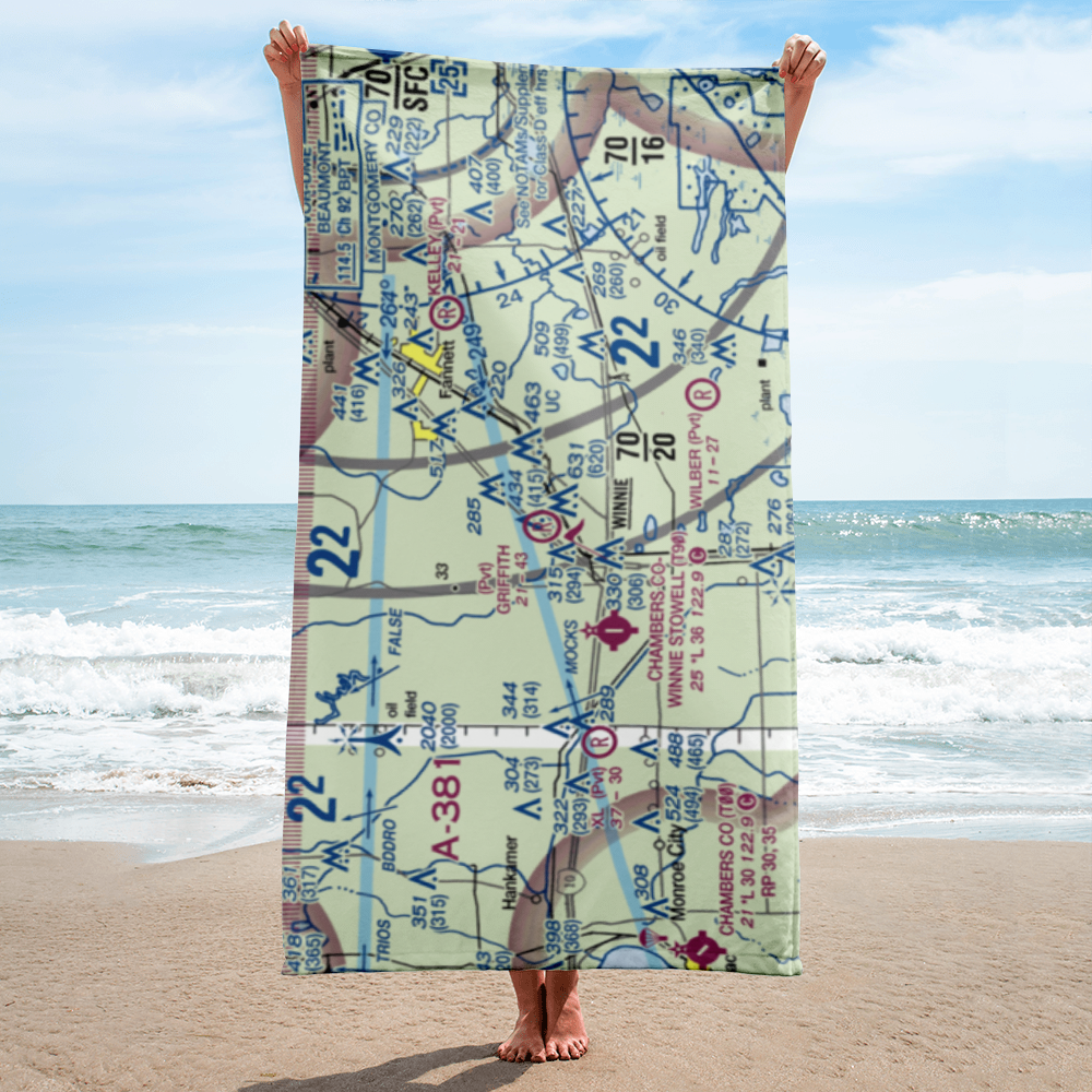 Griffith Ranch Airport (TE73) VFR Sectional Towel 