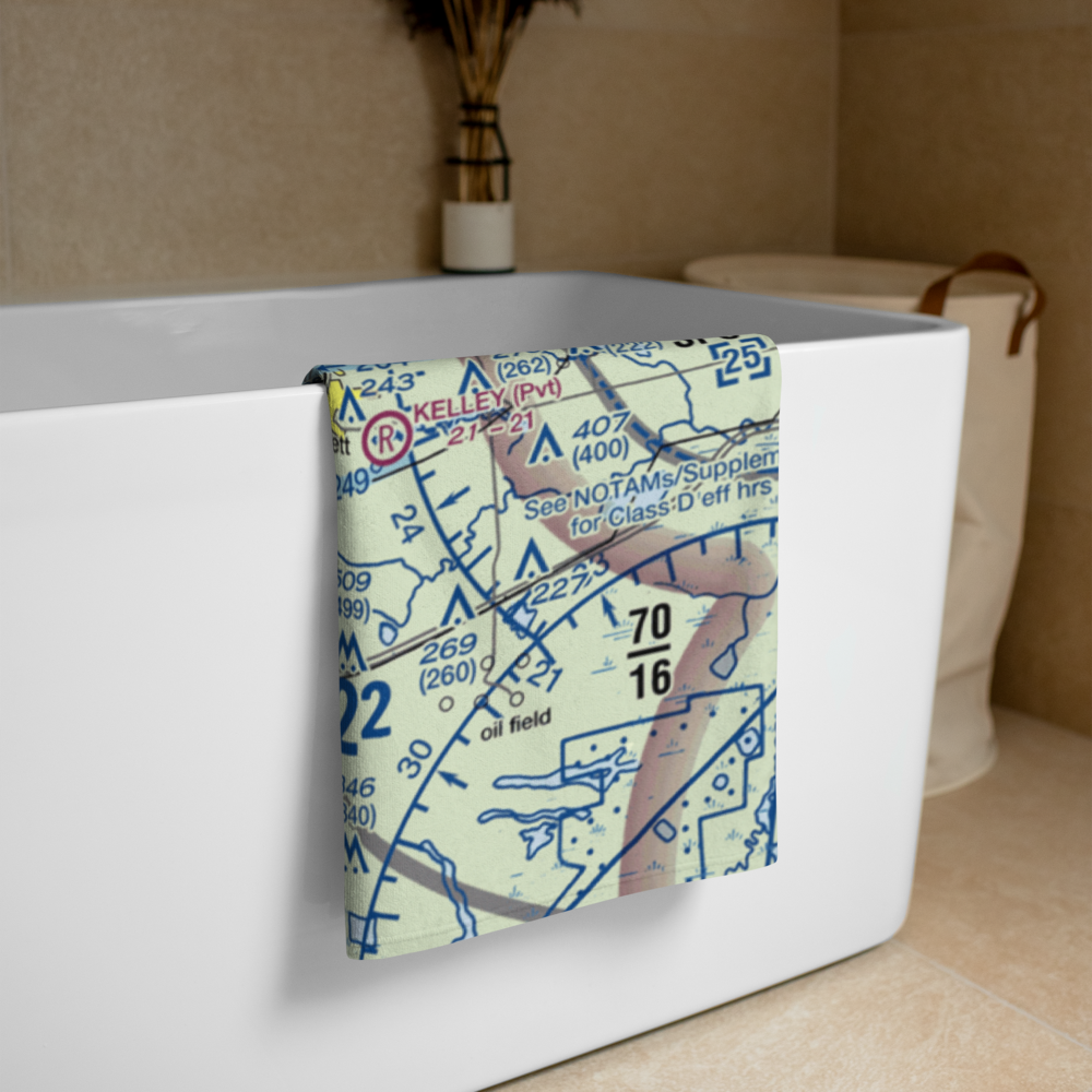 Griffith Ranch Airport (TE73) VFR Sectional Towel 