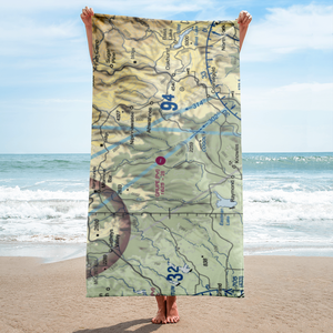 Grupe Ranch Airport (5CL0) VFR Sectional Towel
