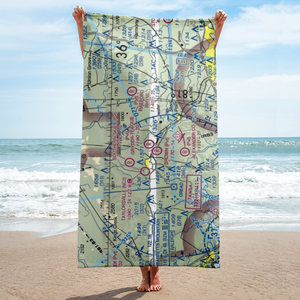 Gryder-Teague Airport (NC58) VFR Sectional Towel