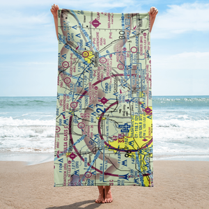 Gundys Airport (O38) VFR Sectional Towel