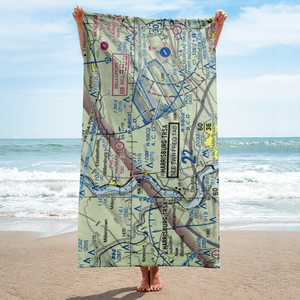 Gusler Airport (PA74) VFR Sectional Towel