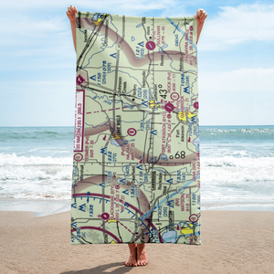 Ha-Rail Airport (17WI) VFR Sectional Towel