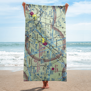 Habersham County Airport (AJR) VFR Sectional Towel