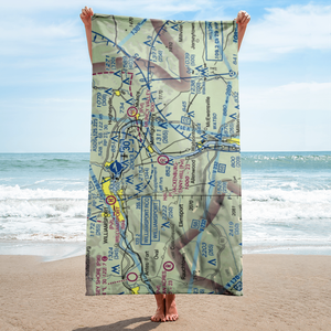 Hackenburg-Penny Hill Airport (6PA3) VFR Sectional Towel